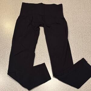 Soma Intimates Seamless Tummy-Smoothing Slimming Leggings - Black, Large